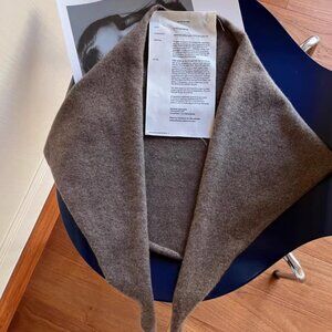 extreme cashmere knitted cashmere-blend scarf